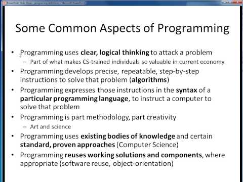 programming definition - YouTube