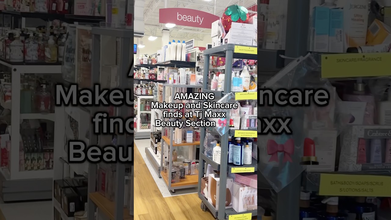 VIRAL Skincare/Makeup TJ Maxx finds😍
