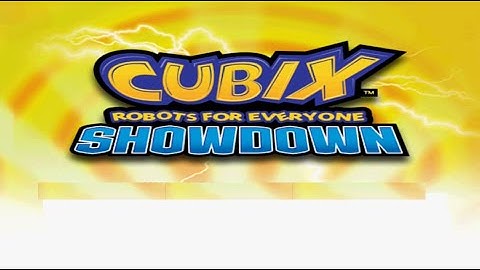 Cubix Robots For Everyone Showdown  ★ PlayStation 2 Game {{playable}} List (PS4 on Ps Vita)