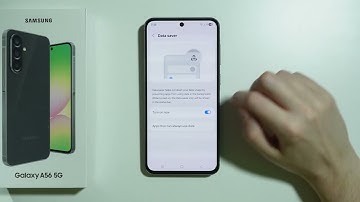 Samsung Galaxy A56 5G: How to Turn ON/OFF Mobile Data Saver