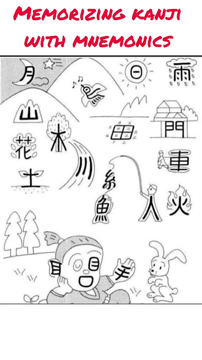 🇯🇵 Memorizing Japanese kanji using mnemonics 🧠