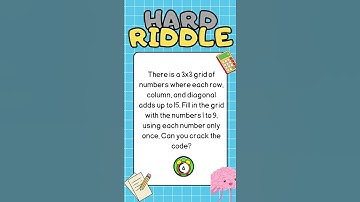 Only 1% can can solve these Riddles! #riddles #math #tough #only gineus #no one