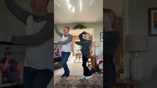 I had to get my dad to do it 😂 #dancing #father #easter Resimi