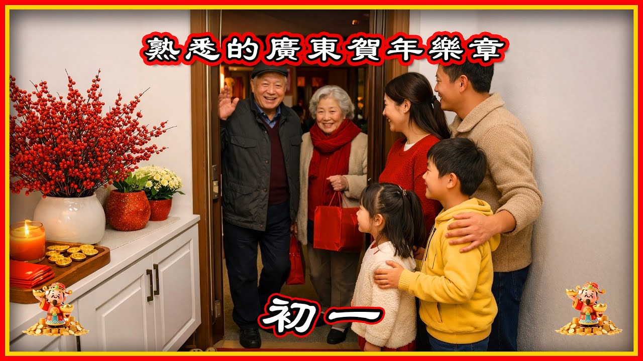 初一 4K HD Audio 在耳熟能詳的粵韻中，尋回那抹最地道的嶺南年味；將千家萬戶的歡聲笑語，凝聚成一曲歲歲團圓。