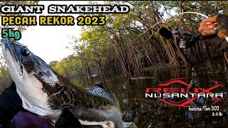 DI LUAR NALAR.....😱😱terbukti kuat joran ini untuk casting ikan Besar