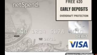 [Netspend - Best Prepaid Debit Card Free $20 and Make $200 per day]