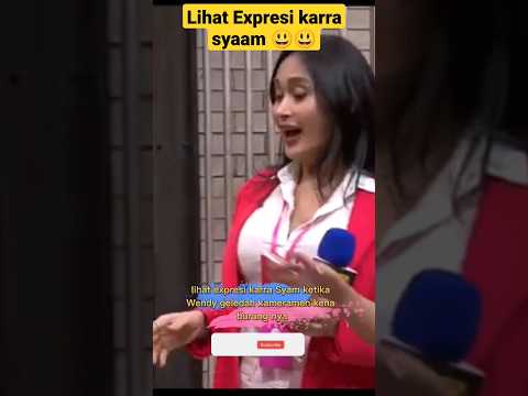 lihat ekspresi karra Syam ketika Wendy geledah kameramen kena burung nya #shots #laporpaktrans7