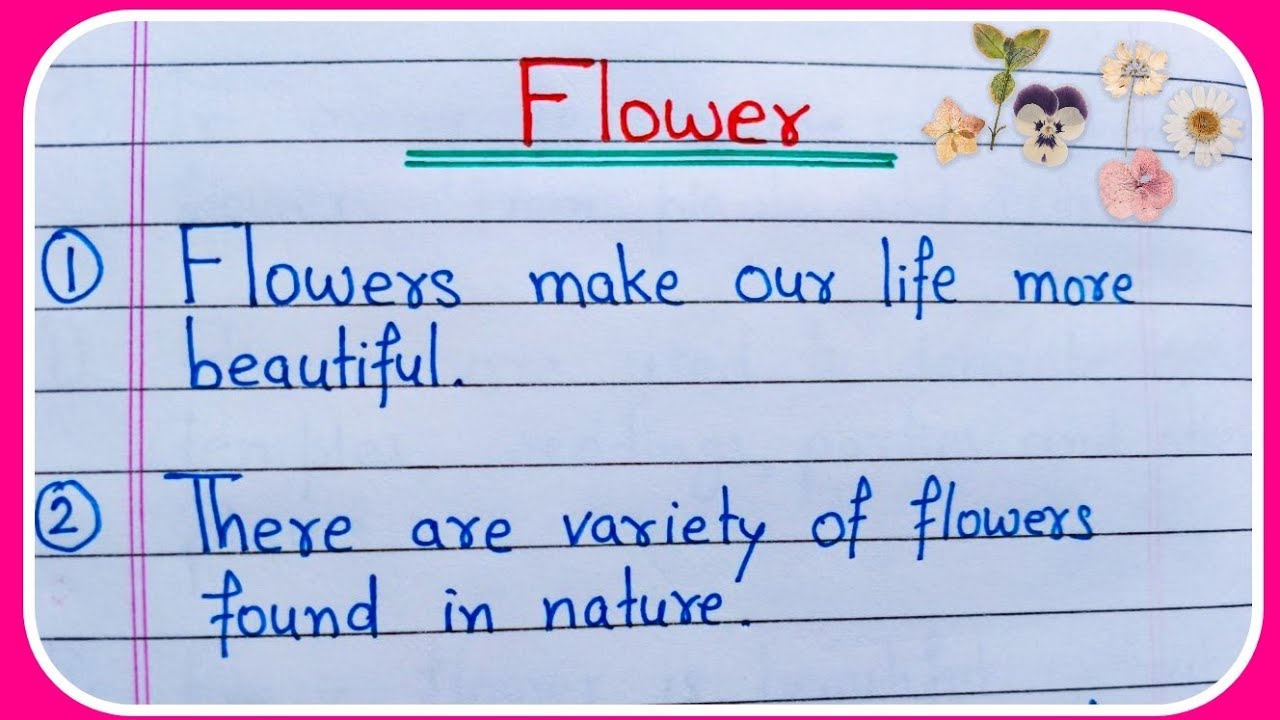 life of flower essay