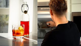 Negroni på flaska och recept på Kaffe-Negroni