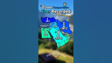 Coldest Temperature Ever Recorded In The Middle East