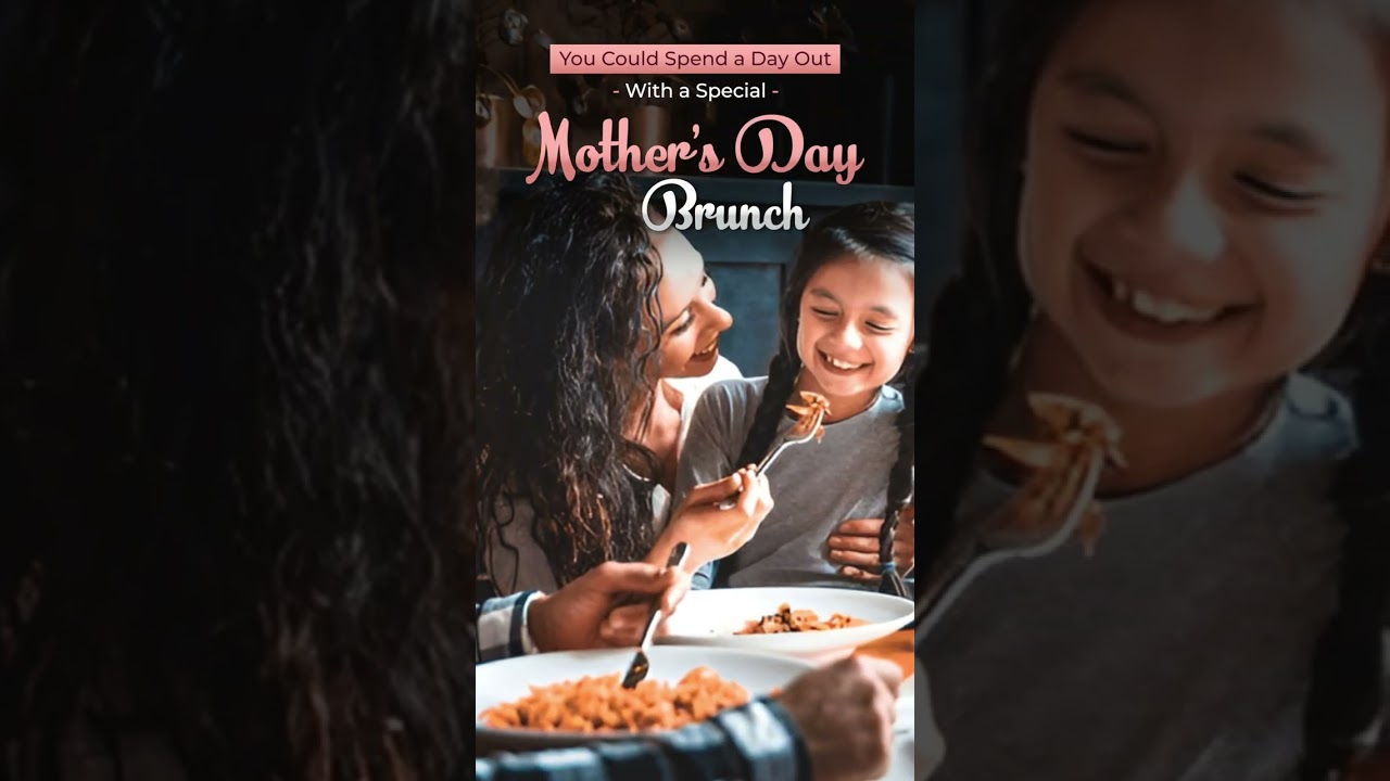 50% OFF on special Mother's Day buffet lunch & dinner for all moms.