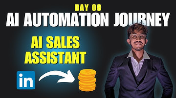 I Built an AI Sales Assistant (LinkedIn to PERFECT Pre-Call Report) - AI Journey Day 8