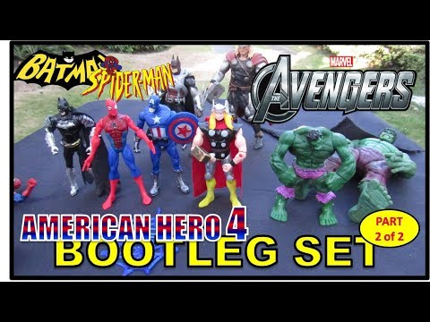 avengers-plus-batman-bootleg-5-pack-action-figure-set-|-american-hero-4-(part-2-of-2)