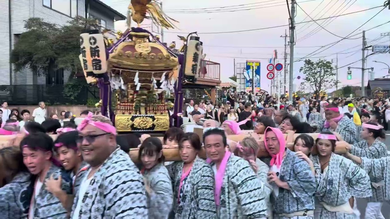 2025.9.14 あきる野市伊奈お祭り