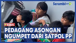 Viral Anak-anak Pedagang Asongan Ngumpet dari Satpol PP, Netizen Sedih dan Miris
