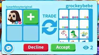 😱🦉BIGGEST WIN! I TRADED MY OWL FOR A VERY MASSIVE OVERPAY! + GOT A MEGA MUSK OX! ADOPT ME #adoptme