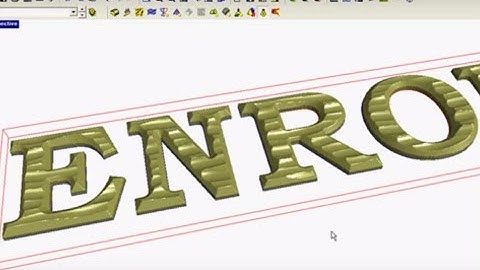 EnRoute Rapid Texture Letters