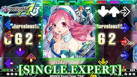【DDR A3】 GERBERA [SINGLE EXPERT] 譜面確認＋クラップ