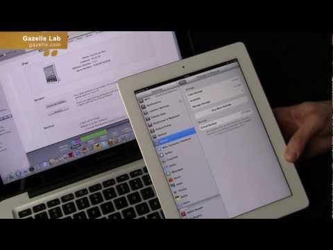 How To Back Up Data & Restore Your iPad With iCloud & iTunes - Tutorial by Gazelle.com