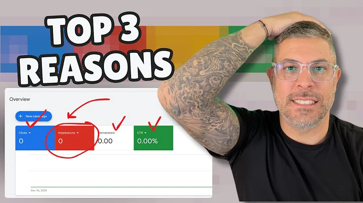 Google Ads Not Getting Impressions? Fix it in 3 Minutes