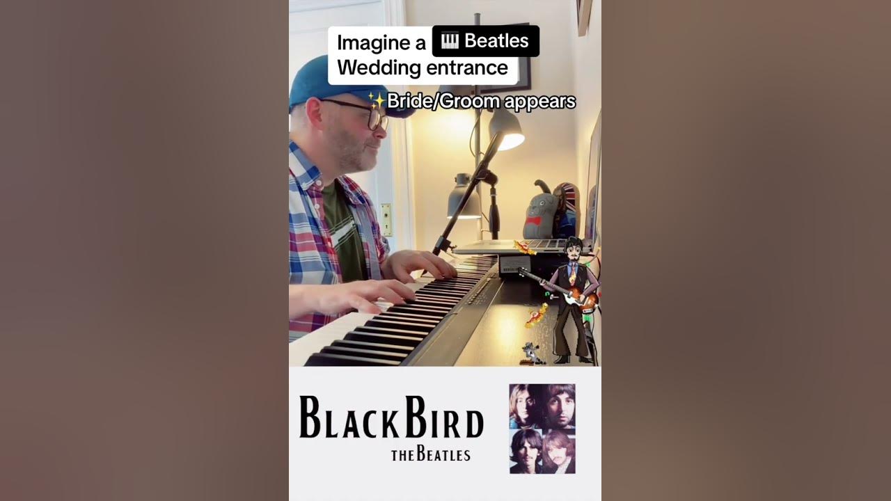 Blackbird (The Beatles) & Canon in D wedding entrance on piano Blackbird (The Beatles) & Canon in D wedding entrance on piano