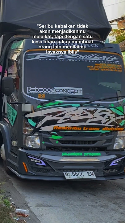 Rebecca concept malang pelopor truck kepala putih