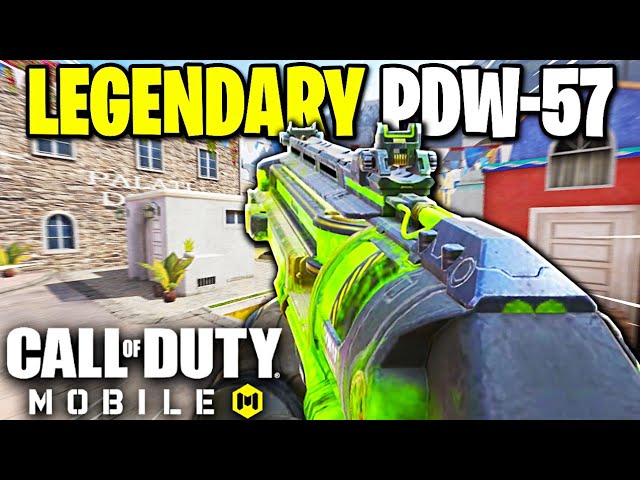 New Legendary Pdw 57 Toxic Waste Is A Laser Beam In Call Of Duty Mobile Youtube