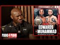 Kamaru usman reacts to the leon edwards vs belal muhammad fight  pound 4 pound clips