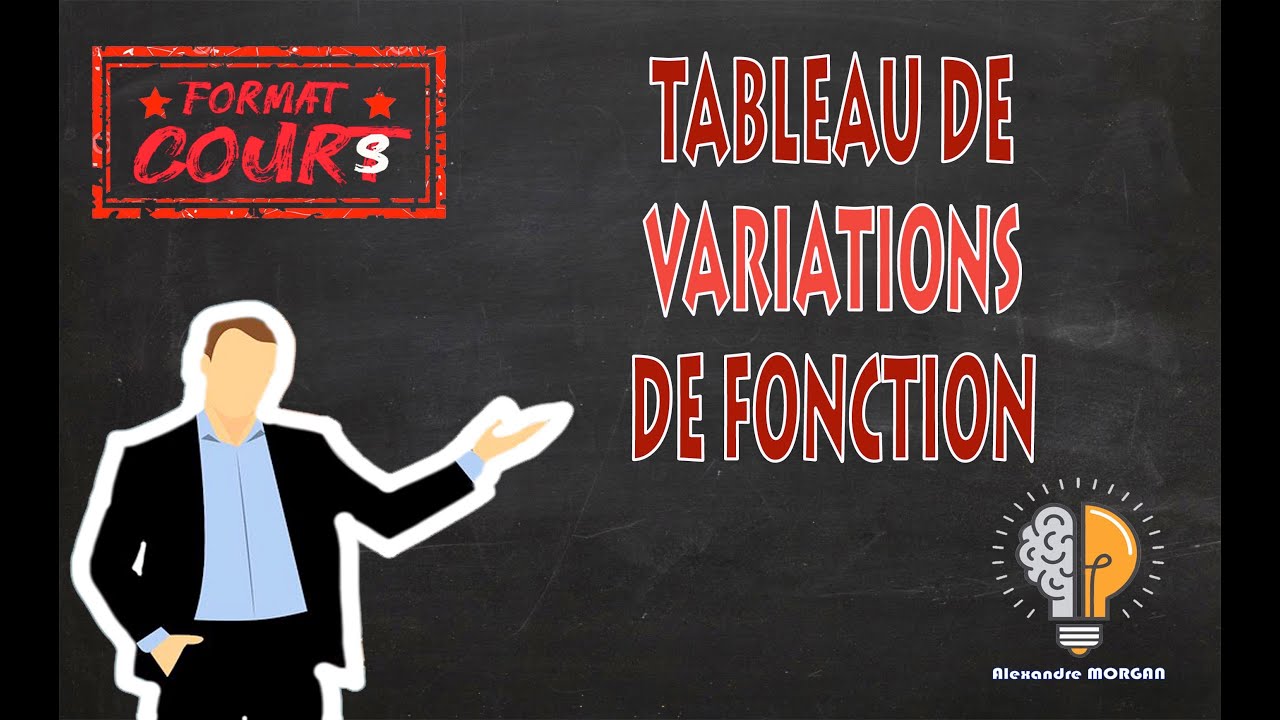 Format Cours 2nde Tableau De Variations Youtube