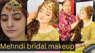 Makeup tutorial | Mehndi bridal makeup tutorial | step by step makeup tutorial | Aqsa beauty salon screenshot 4