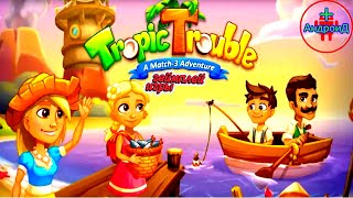 Tropic Trouble Match 3 Builder gameplay of the game for Android 🅰🅽🅳🆁🅾🅸🅳🅿🅻🆄🆂👹 screenshot 1