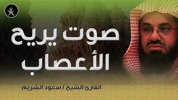 أداء مهيب وتلاوة خاشعة مبكية للشيخ سعود الشريم