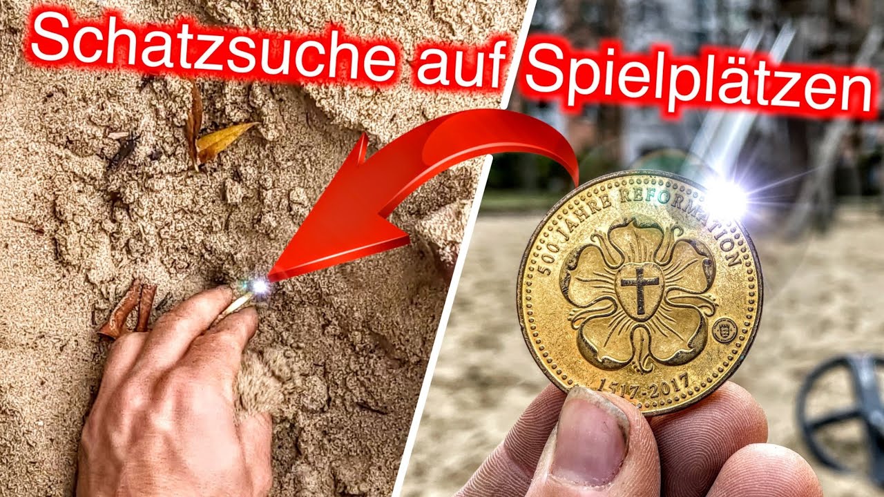Wie Viel Geld Finde Ich Mit Dem Metalldetektor Auf 8 Spielplatzen Schatzsuche Sondeln Youtube