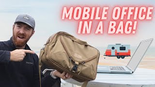 All In One Mobile Office! Mystery Ranch 3 Way Briefcase