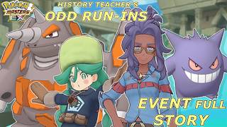 Pokemon Masters EX - History Teacher's Odd Run-Ins FULL Event Story