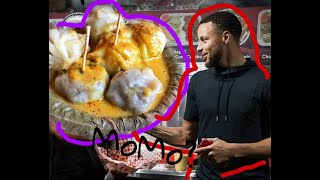 Stephen Curry and Nipsey Hussle eating MoMo (Nepalese Food)🇳🇵🇳🇵🇳🇵