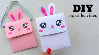 how to make DIY very easy and very very cute paper bag at home 🛍️