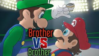 HOLY REACTS: Mario VS Luigi - Cartoon Beatbox Collabs