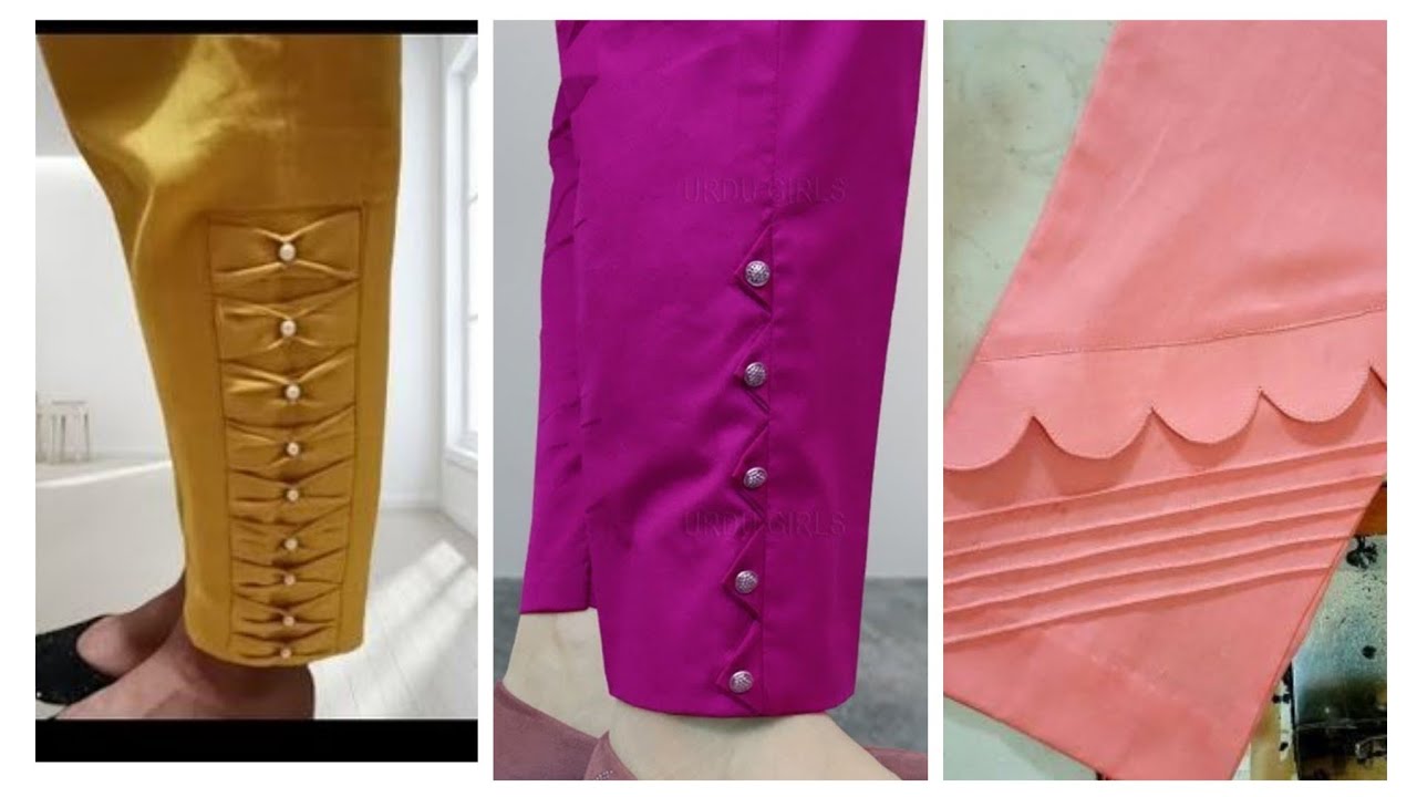 very stylish beautiful trouser design 