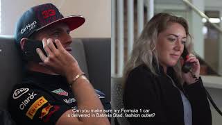 CarNext “home delivers” Max Verstappen’s Formula 1 racing car using its online distribution network