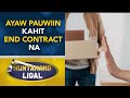 Pwede ba akong i-hold ng company kahit bakasyon o end-of-contract na?