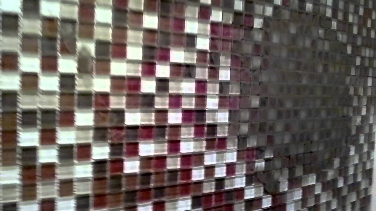 Затирка швов в мозаичной плитке (1) - YouTube