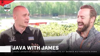 Java with James: Linus Lundqvist chats childhood, journey to INDYCAR and 2024 rookie season