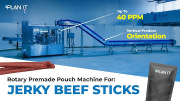 Plan It Packaging ROTOBAGGER™ | Jerky Beef Sticks
