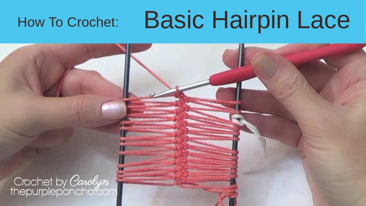 Crochet Fork Hairpin Lace Crochet Loom Vintage Adjustable