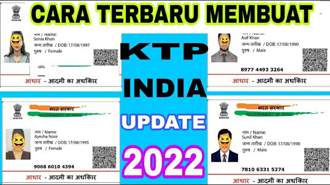 Terbaru cara membuat KTP India untuk Mengajukan banding facebook 2022