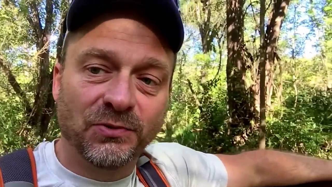 The Avid Hiker on the Grotpeter trail, Castlewood state park, Ballwin, Missouri