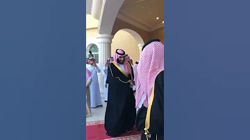 زياره ولي العهد الامير محمد بن سلمان لشيخ مشايخ قبيله بني عطيه جزاع كريم العطيات العطوي 