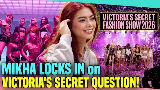BINI Mikha revelation on a Victoria Secret Fashion Show question!