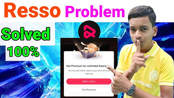 Resso Premium problem solved 100%. आखिर ठीक कर दिए।